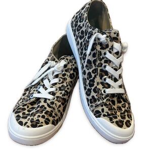 Blowfish Malibu Animal Print Sneakers Women Size 9.5